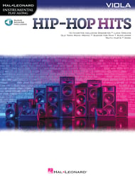 Hal Leonard Instrumental Play-Along: Hip-Hop Hits Viola Book with Online Audio Access cover